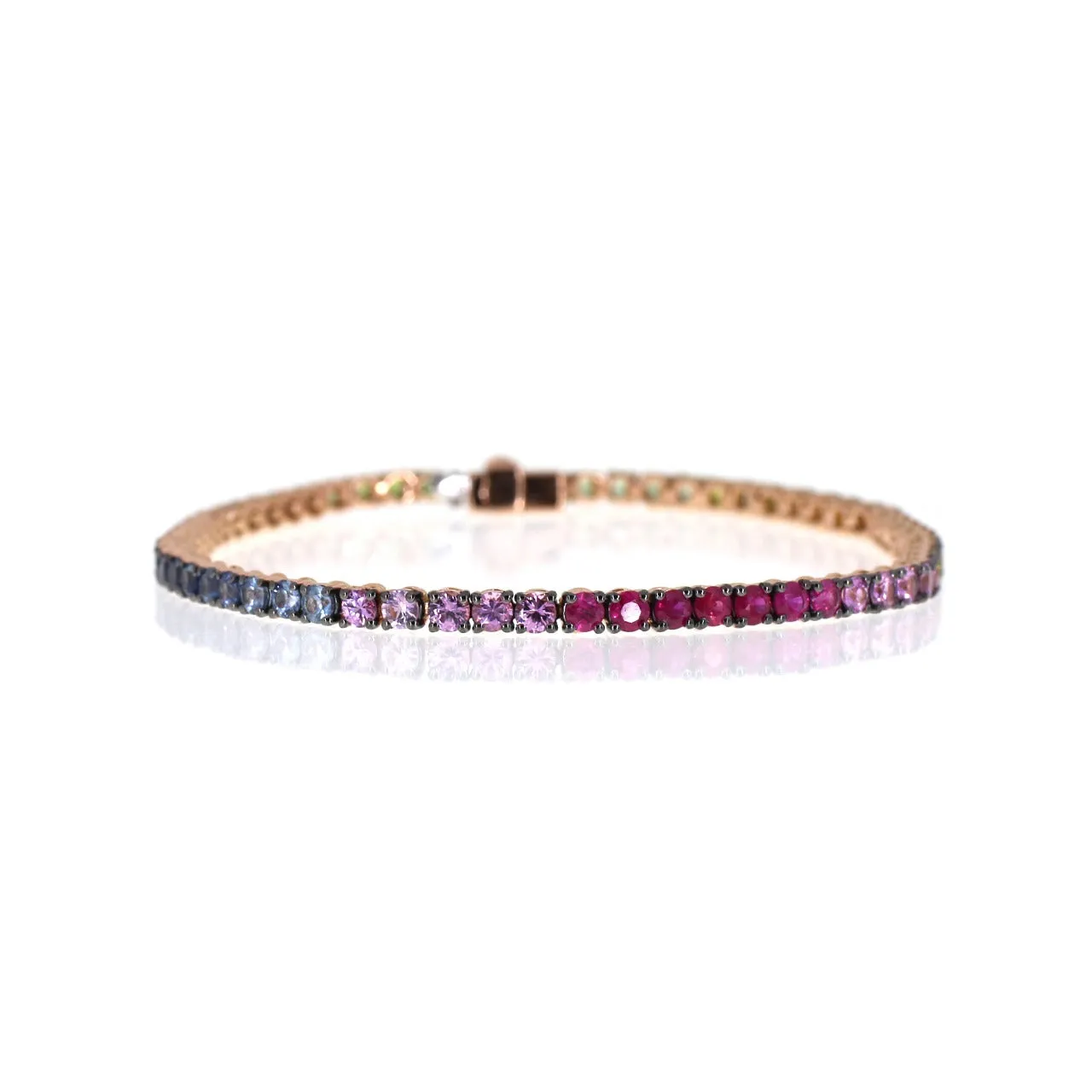 VENICE TENNIS BRACELET  -RUBY