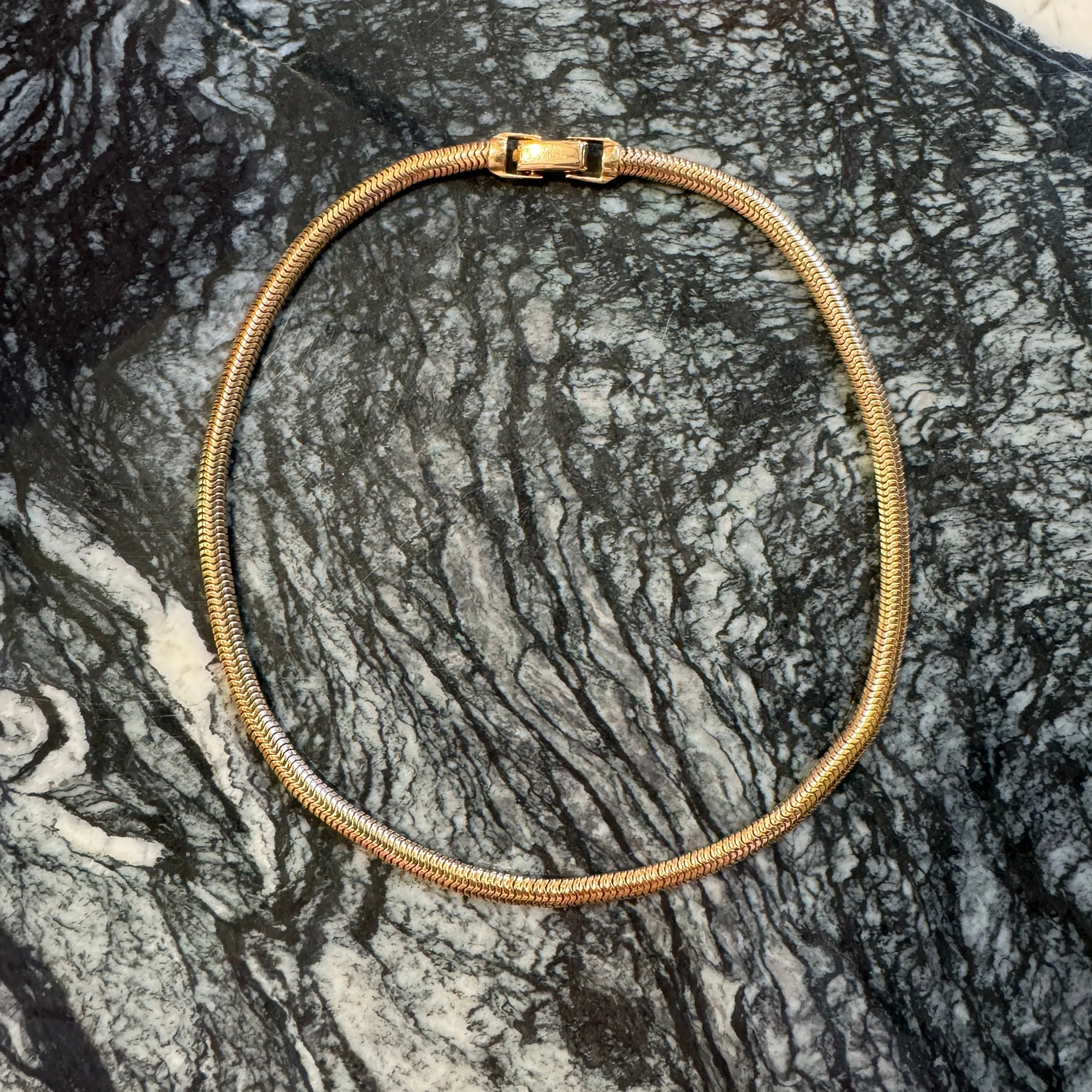 Vintage 14K Snake Chain
