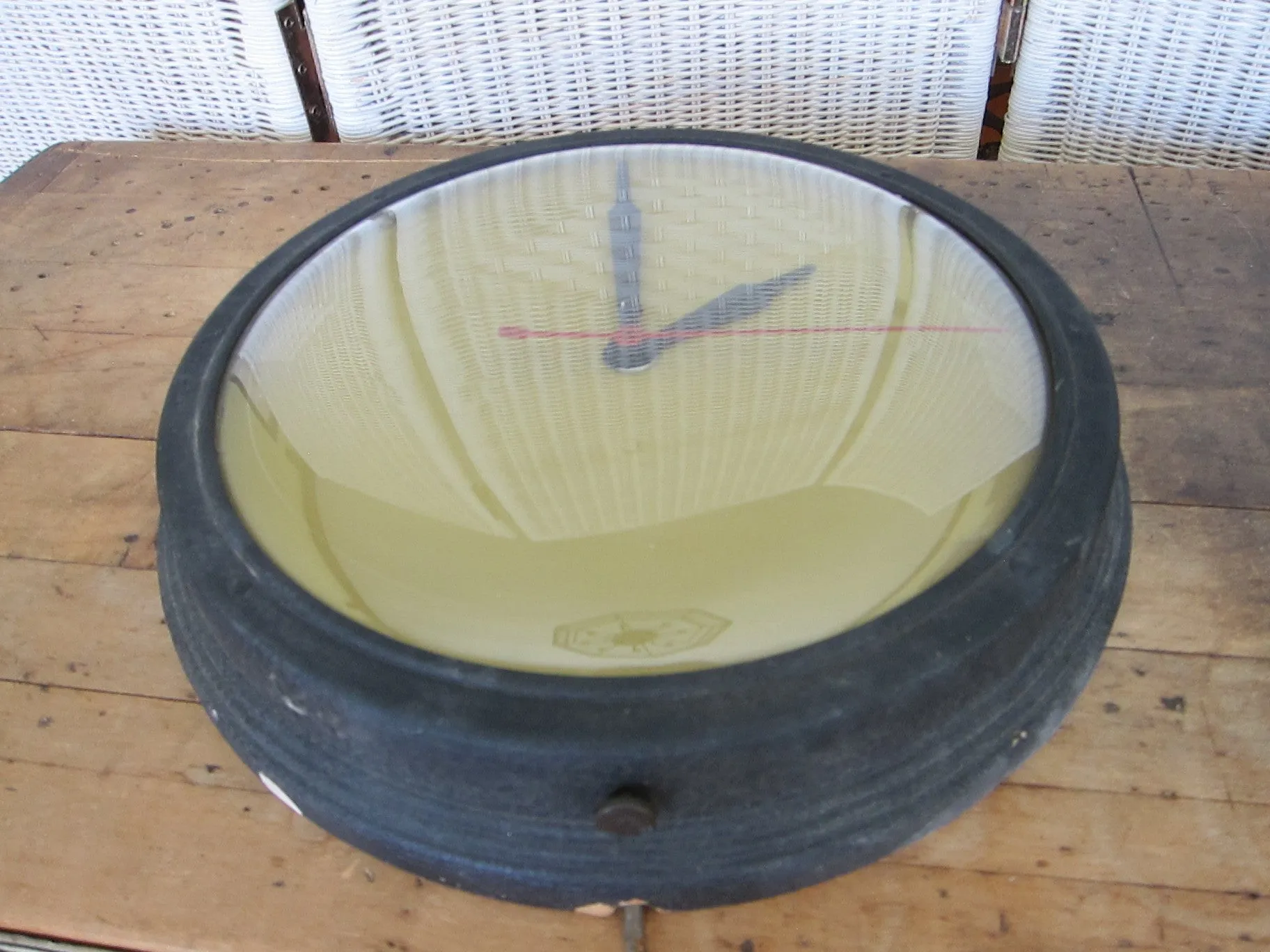 Vintage 1930s Large Kitchen Clock / Garage Clock