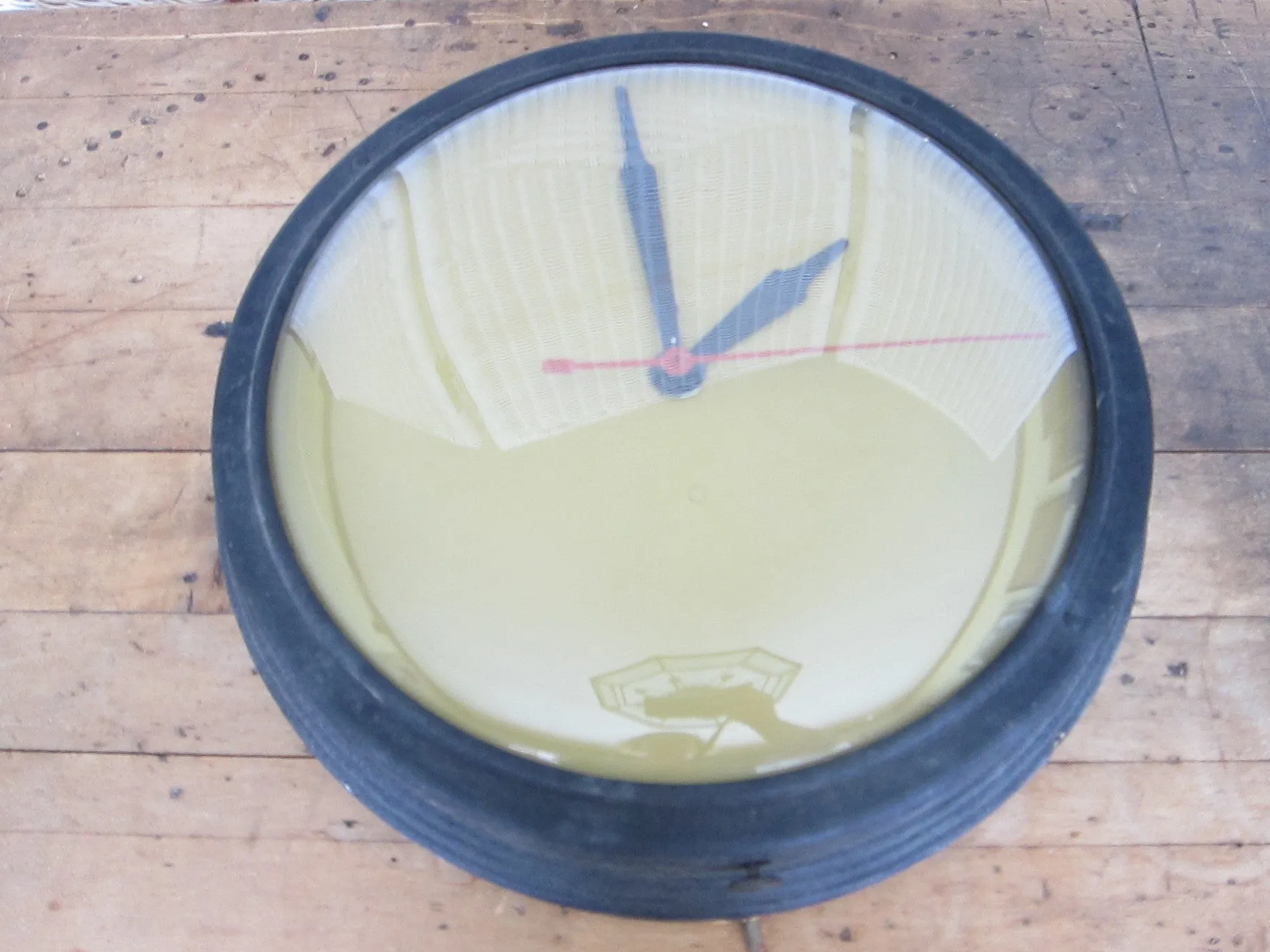 Vintage 1930s Large Kitchen Clock / Garage Clock