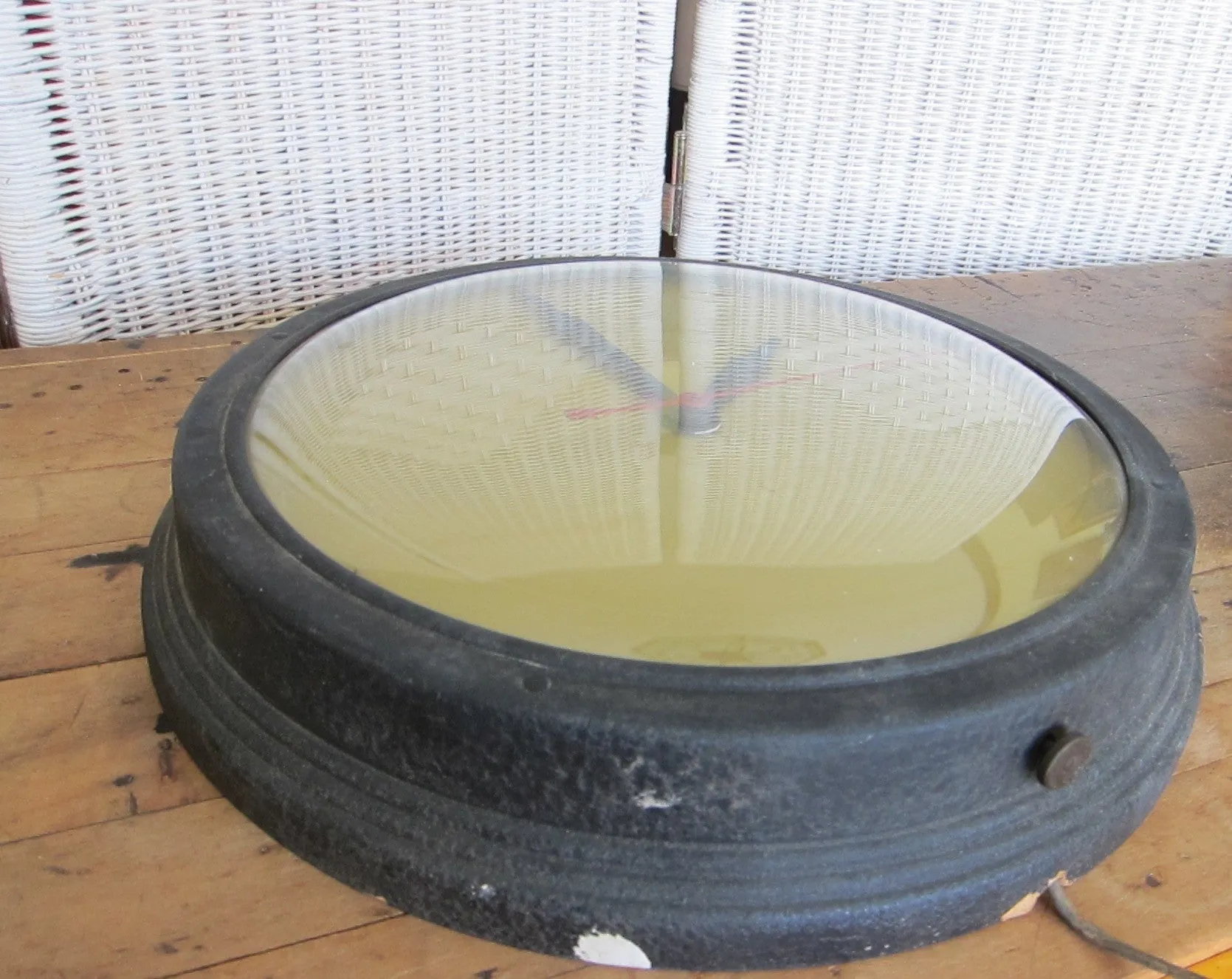 Vintage 1930s Large Kitchen Clock / Garage Clock
