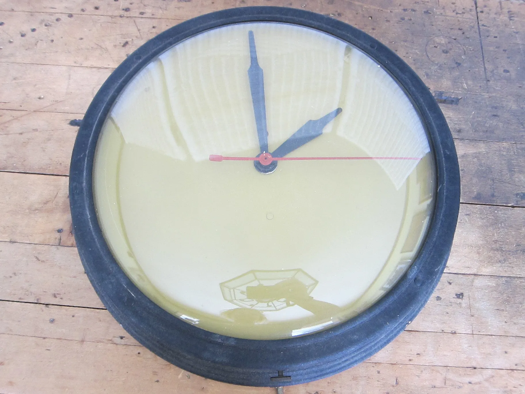 Vintage 1930s Large Kitchen Clock / Garage Clock