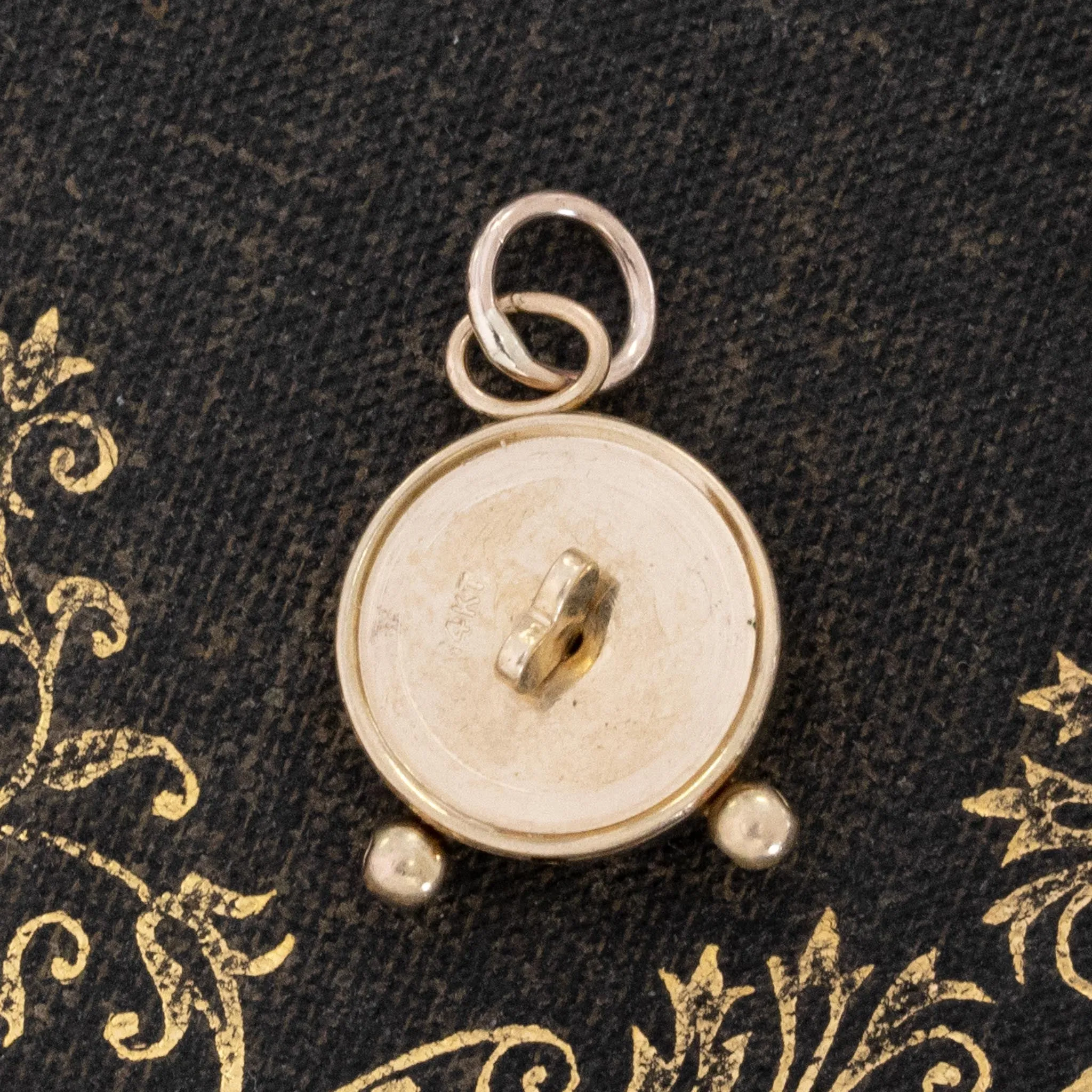 Vintage Alarm Clock Charm