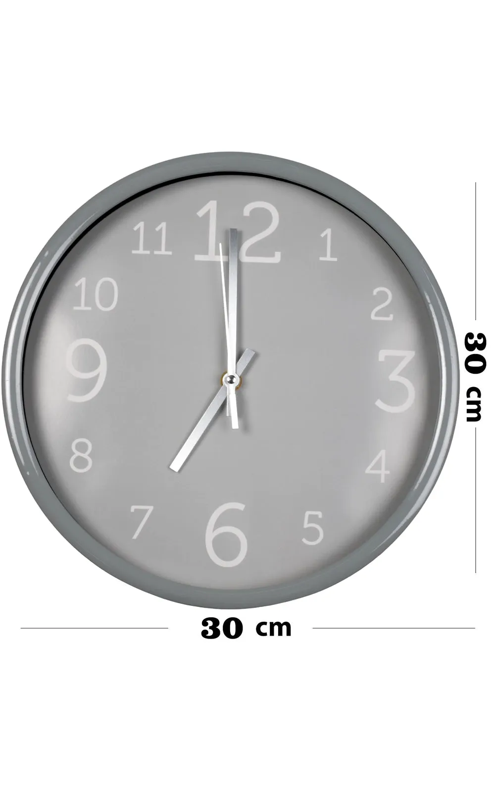 Vintage Analogue Round Wall Clock