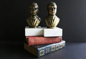 Vintage JFK Bookends