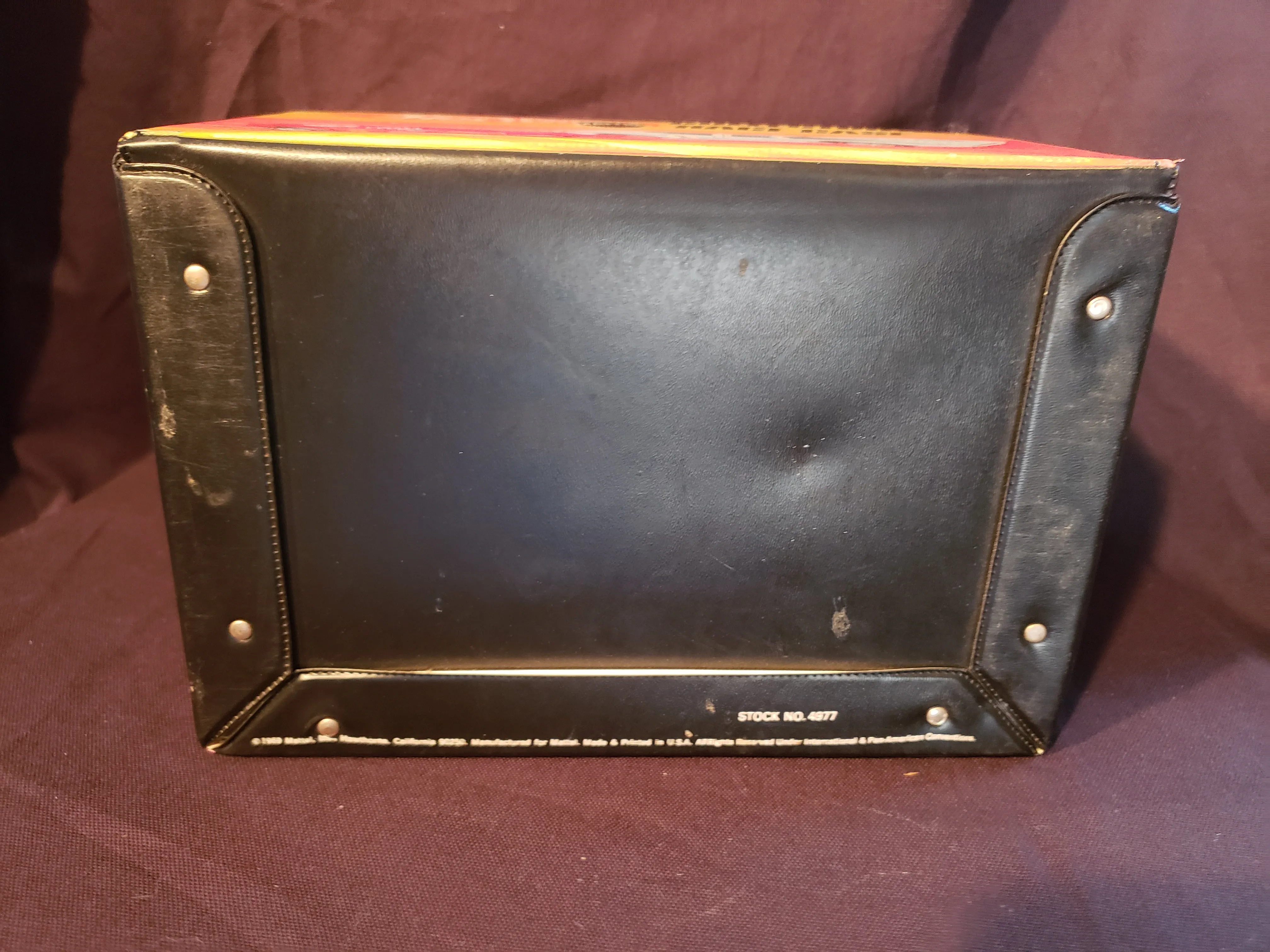 VINTAGE MATTEL HOT WHEELS 48 CAR COLLECTOR'S CASE