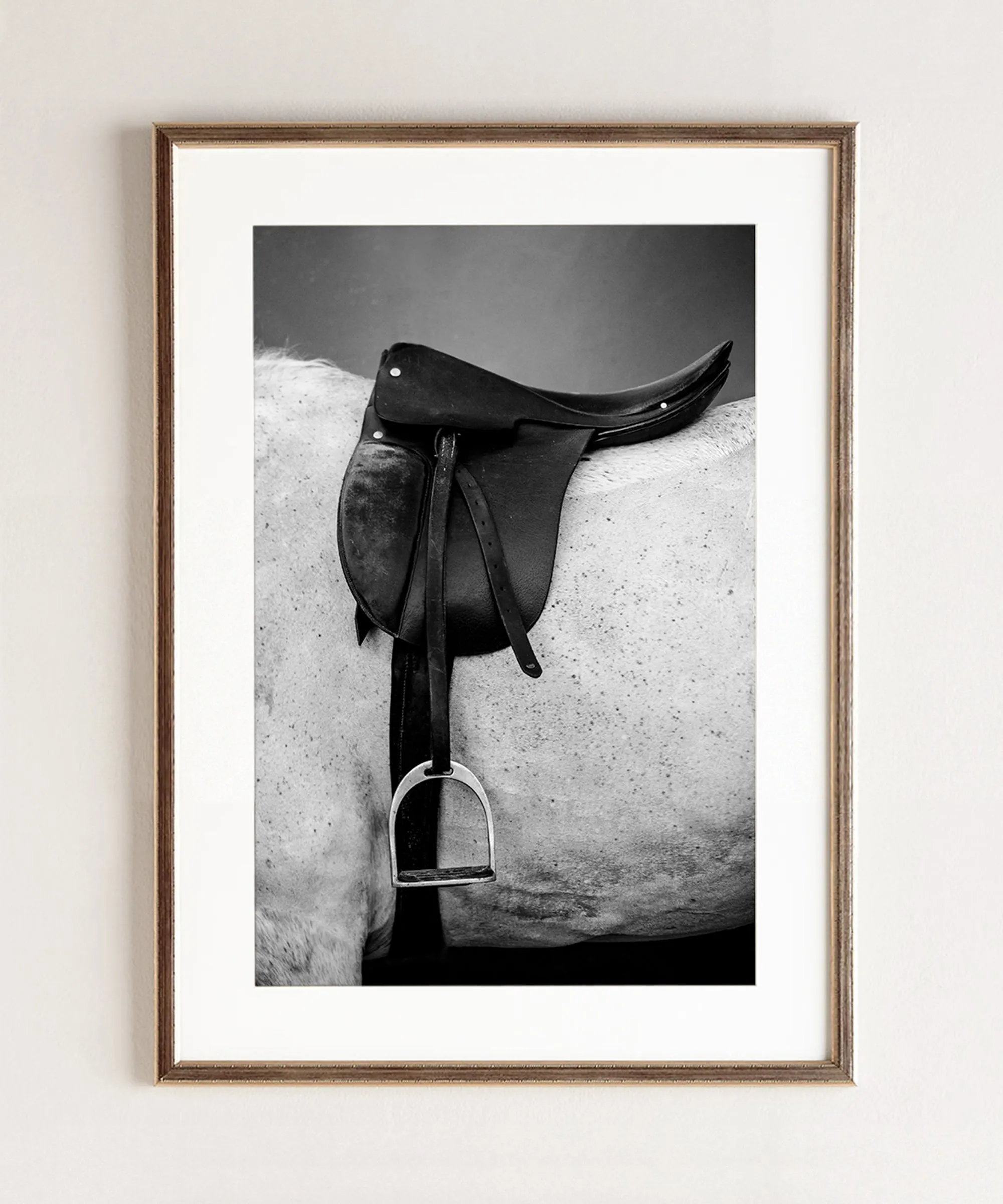 Vintage Saddle by Georgina Preston
