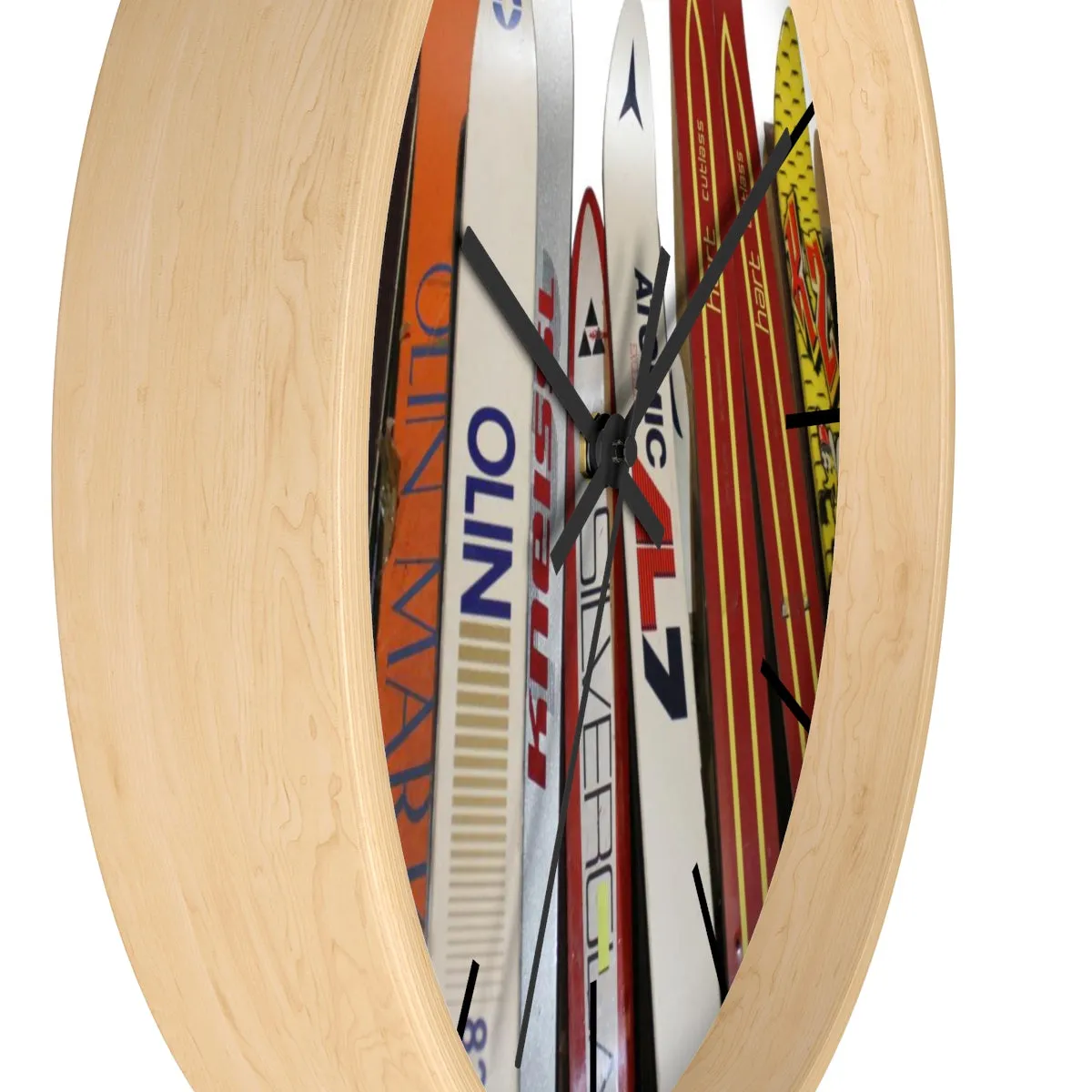 Wall Clock - Skis