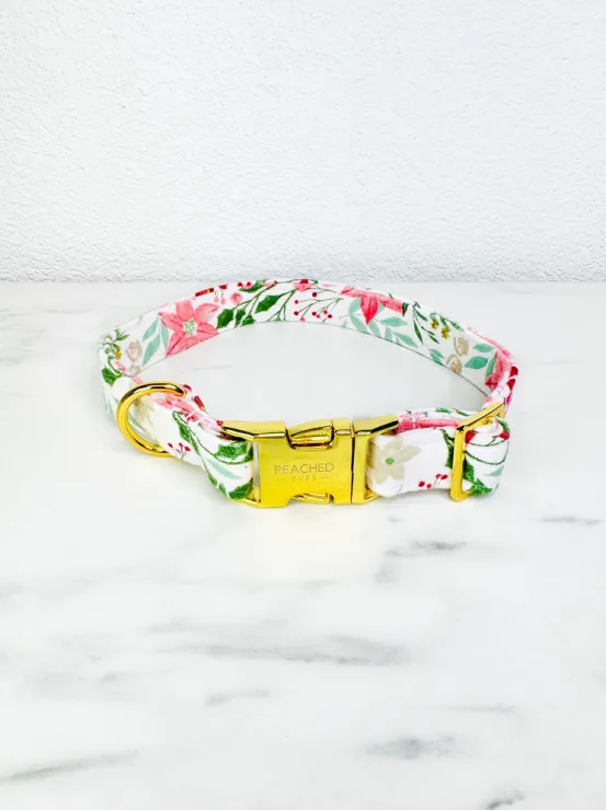 Winter Blooms Fi Compatible Collar