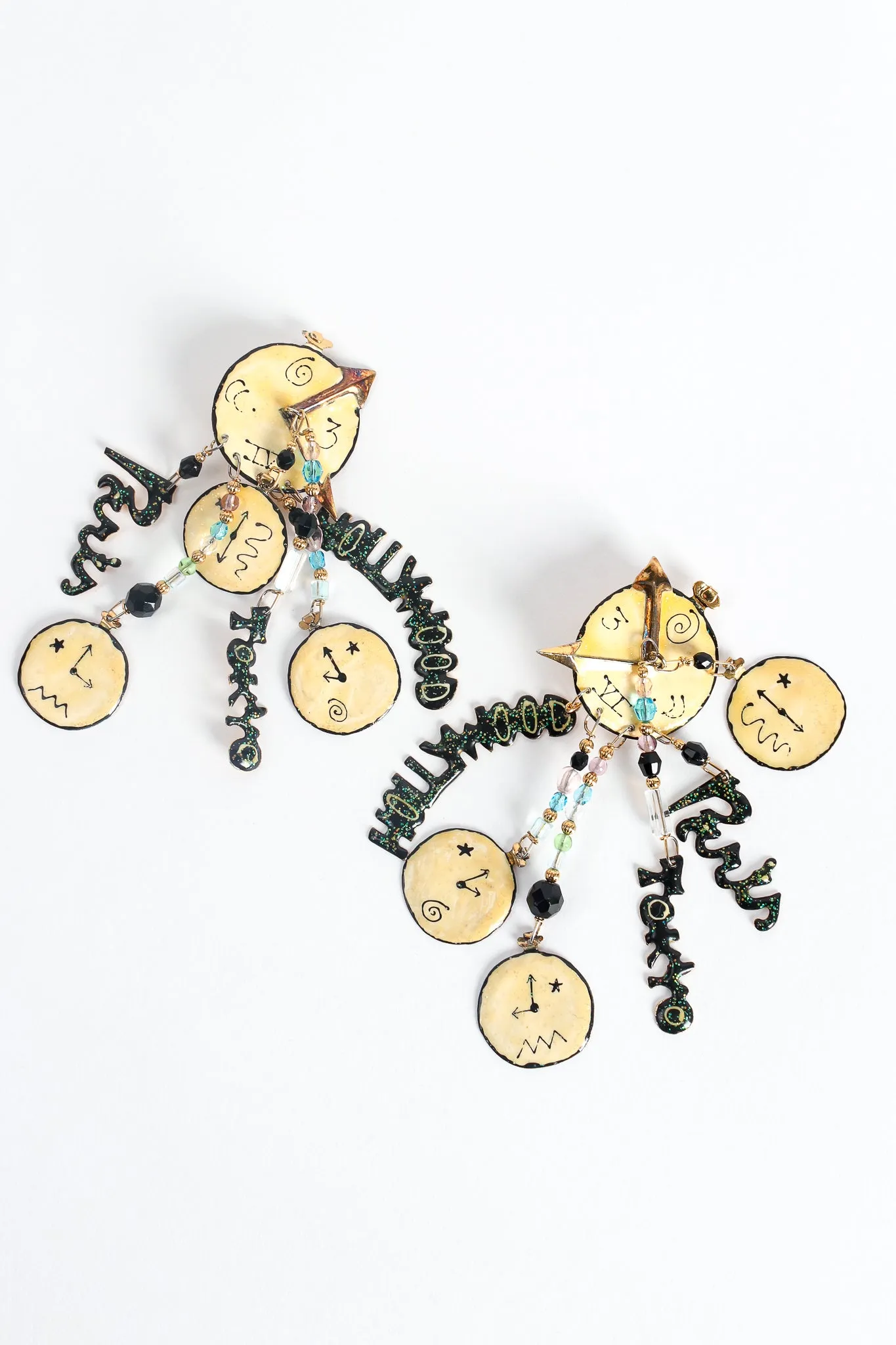 World Clock Time Traveller Earrings