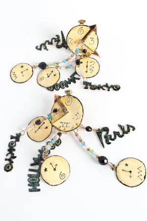 World Clock Time Traveller Earrings