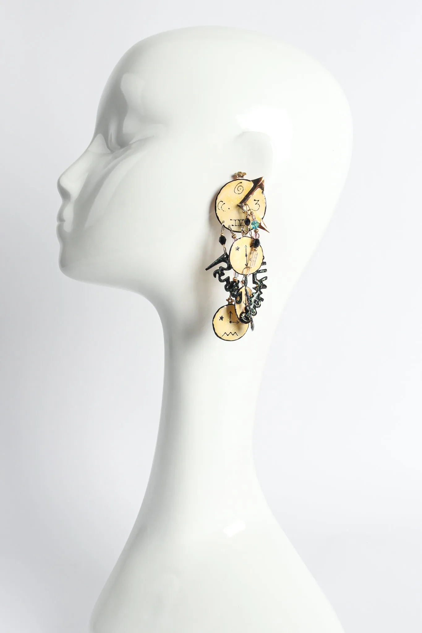 World Clock Time Traveller Earrings