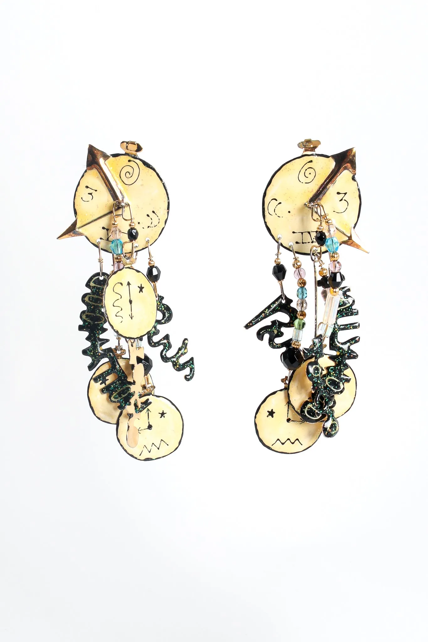 World Clock Time Traveller Earrings