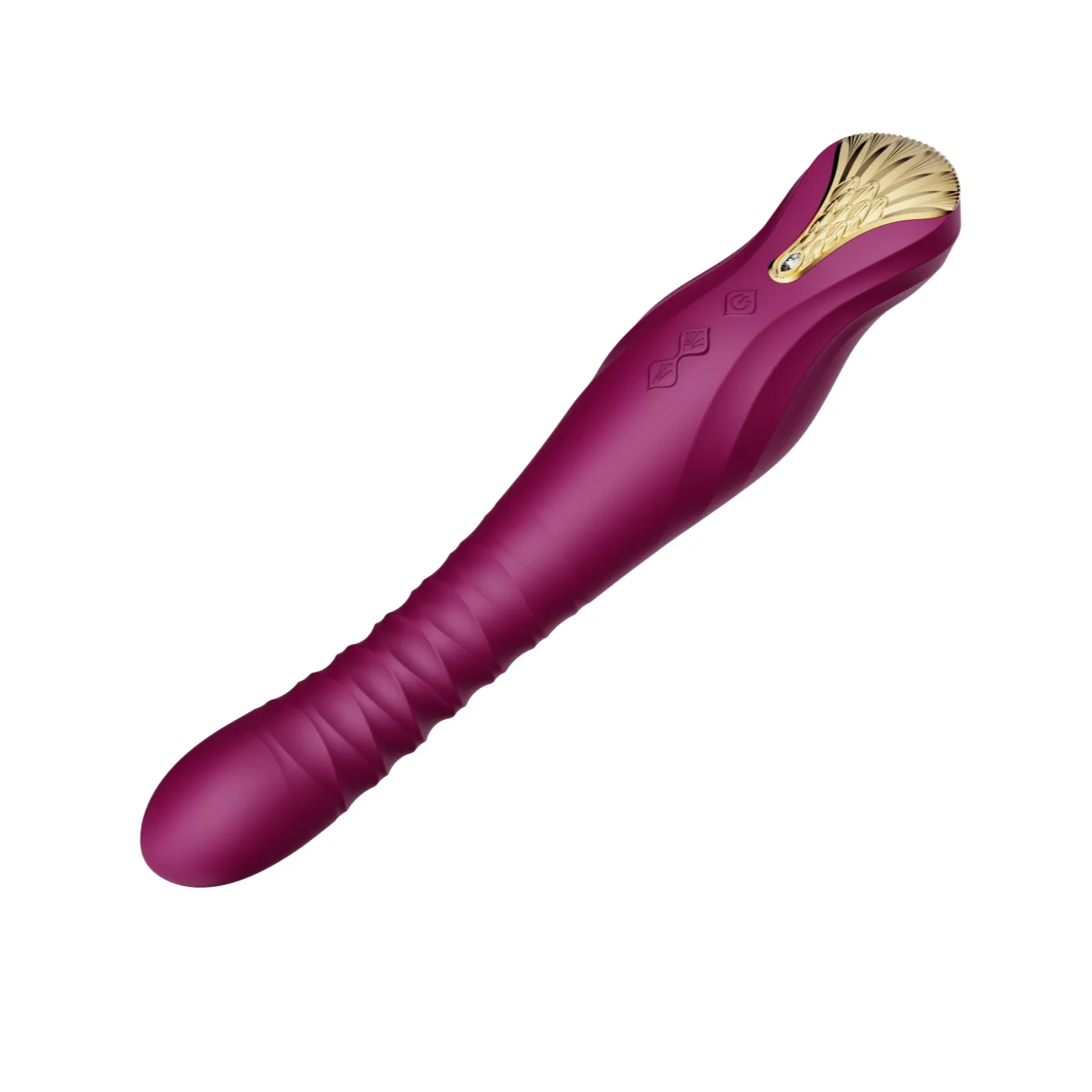 ZALO King Vibrating Thruster Velvet Purple