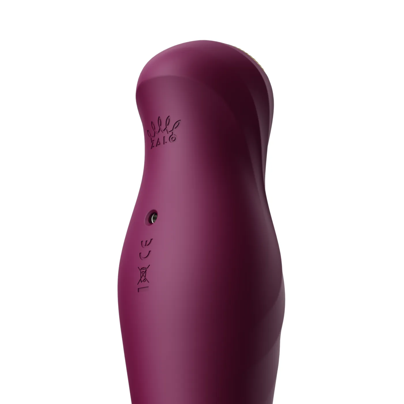 ZALO King Vibrating Thruster Velvet Purple