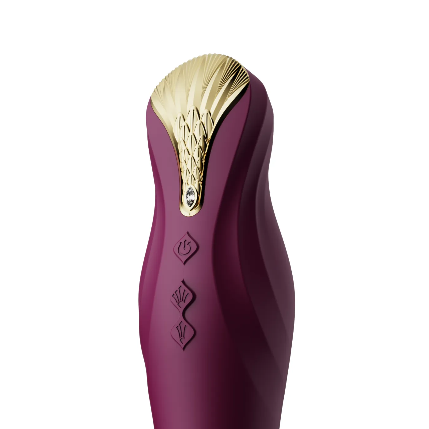 ZALO King Vibrating Thruster Velvet Purple